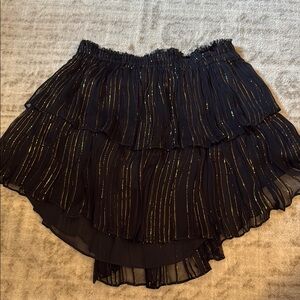 LoveShackFancy Ruffle Mini Skirt